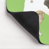 Ich Liebe mein Bulldog Mousepad (Ecke)