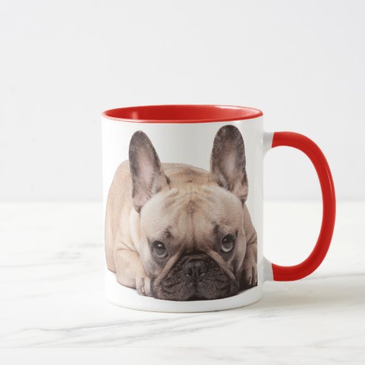 Ich Liebe mein Bulldog Tasse (Rechts)