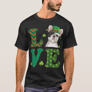 Ich Liebe mein Bulldogge T-Shirt