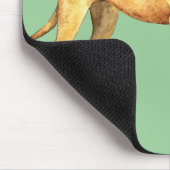 Ich Liebe mein Bullmastiff Mousepad (Ecke)