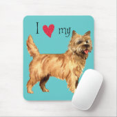 Ich Liebe mein Cairn Terrier Mousepad (Mit Mouse)