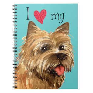 Ich Liebe mein Cairn Terrier Notizblock