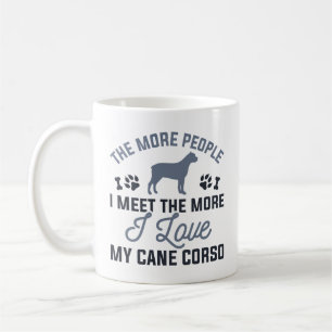 Ich Liebe mein Cane Corso Kaffeetasse