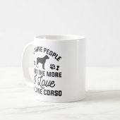Ich Liebe mein Cane Corso Kaffeetasse (Vorderseite Links)