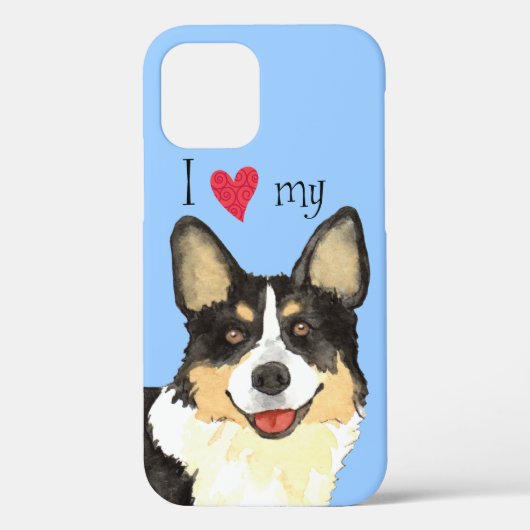 Ich Liebe mein Cardigan Welsh Corgi Case-Mate iPhone Hülle (Rückseite)
