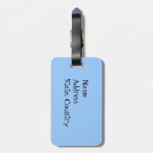 Ich Liebe mein Cardigan Welsh Corgi Gepäckanhänger (Rückseite vertikal)