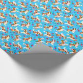 Ich Liebe mein Cavalier Geschenkpapier (Ecke)