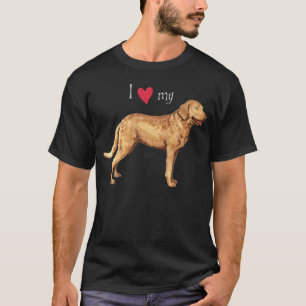 Ich Liebe mein Chesapeake Bay Retriever T-Shirt