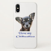 Ich Liebe mein Chihuahua Case-Mate iPhone Hülle (Rückseite)