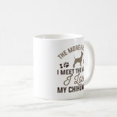 Ich Liebe mein Chihuahua Kaffeetasse (VorderseiteRechts)
