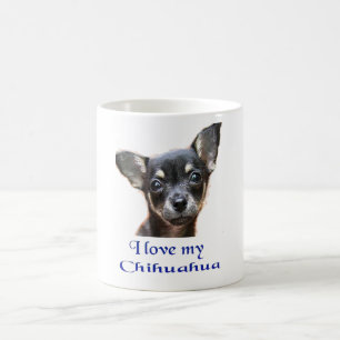 Ich Liebe mein Chihuahua Kaffeetasse