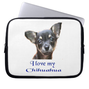Ich Liebe mein Chihuahua Laptopschutzhülle