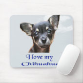 Ich Liebe mein Chihuahua Mousepad (Mit Mouse)