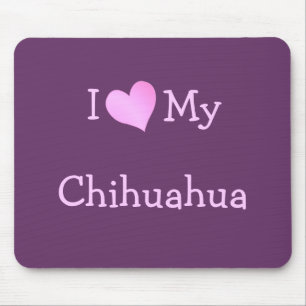 Ich Liebe mein Chihuahua Mousepad