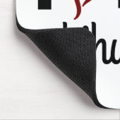 Ich Liebe mein Chihuahua Mousepad (Ecke)