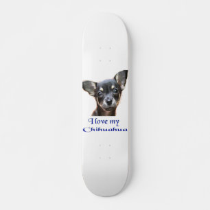 Ich Liebe mein Chihuahua Skateboard