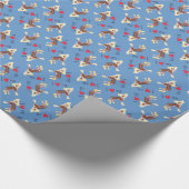 Ich Liebe mein Chinesisch Geschenkpapier (Ecke)