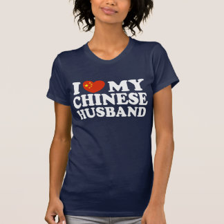 Ich Liebe mein chinesisches Ehemann T-Shirt