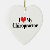 Ich Liebe mein Chiropraktor Ornament (Rechts)