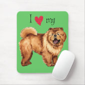 Ich Liebe mein Chow Mousepad (Mit Mouse)