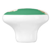 Ich Liebe mein Clumber Spaniel Keramikknauf (Seitenansicht)