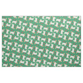 Ich Liebe mein Clumber Spaniel Stoff (Fat Quarter (45,7 x 55,9 cm))