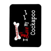 Ich Liebe mein Cockapoo Magnet (Vertikal)