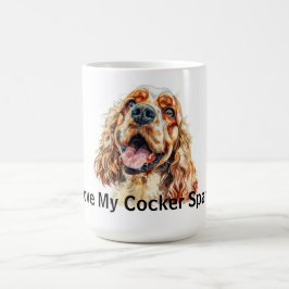 Ich Liebe mein Cocker Spanisch Kaffeetasse