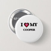 Ich Liebe mein Cooper Button (Vorne & Hinten)