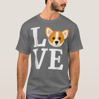 Ich Liebe mein Corgi-Geschenk für walisische Corgi T-Shirt