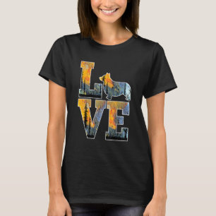 Ich Liebe mein Corgi Hund T-Shirt