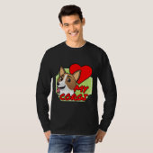 Ich Liebe mein Corgi T-Shirt (Vorne ganz)