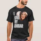 Ich Liebe mein Cougar Girlfriend Foto Boyfriend-Ge T-Shirt (Vorderseite)