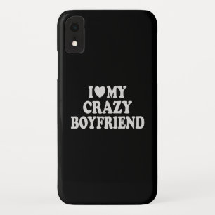 Ich Liebe mein Crazy Boyfriend Case-Mate iPhone Hülle