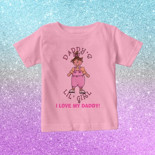 ICH LIEBE MEIN DADDY! BABY T-SHIRT