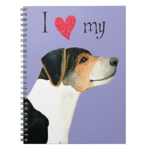 Ich Liebe mein Dänisch-Schwedisch-Farmdog-Notebook Notizblock