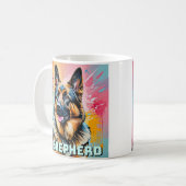 Ich Liebe mein Deutscher Hirte Kaffeetasse (Vorderseite Links)