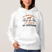 Ich Liebe Mein Doberman Hoodie (Vorderseite)