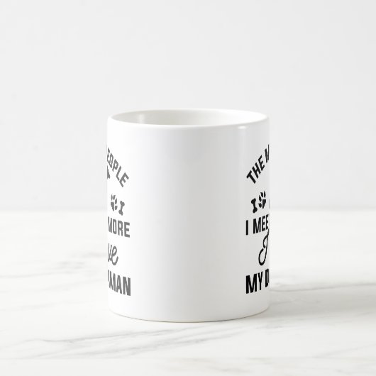 Ich Liebe Mein Doberman Kaffeetasse (Mittel)