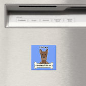 Ich Liebe Mein Doberman Magnet (In Situ (Geschirrspüler))