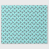 Ich Liebe mein Doberman Pinscher Geschenkpapier (Flach)