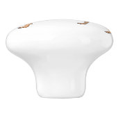 Ich Liebe mein Doberman Pinscher Keramikknauf (Seitenansicht)