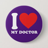 Ich Liebe mein Doktor Button (Vorderseite)