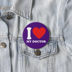 Ich Liebe mein Doktor Button