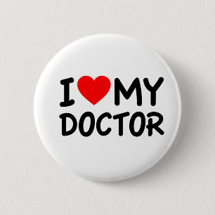 Ich Liebe mein Doktor Button