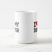 Ich Liebe mein Doktor Kaffeetasse (Mittel)