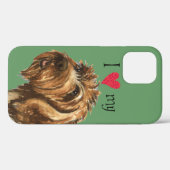 Ich Liebe mein Drahthaar Pointing Griffon Case-Mate iPhone Hülle (Rückseite (Horizontal))