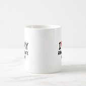 Ich Liebe mein echtes Anwesen Agent Kaffeetasse (Mittel)