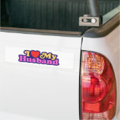 Ich Liebe mein Ehemann Autoaufkleber (Auf Lkw)