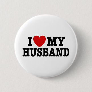 Ich Liebe mein Ehemann Button